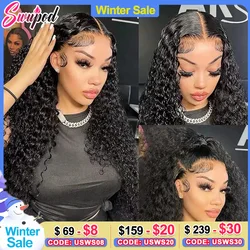 Wave Frontal 13x6 Hd Lace Wig Human Hair For Black Women Deep Wave Remy Human Hair Black Blonde Wig Loose Deep Preplucked