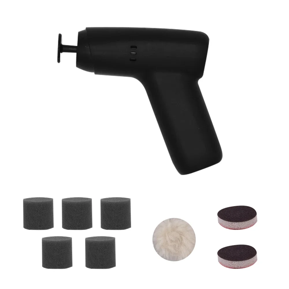 Kit de máquina de pulido y encerado recargable, máquina de abrillantado para coche eléctrico, Mini pulidor eléctrico para coche