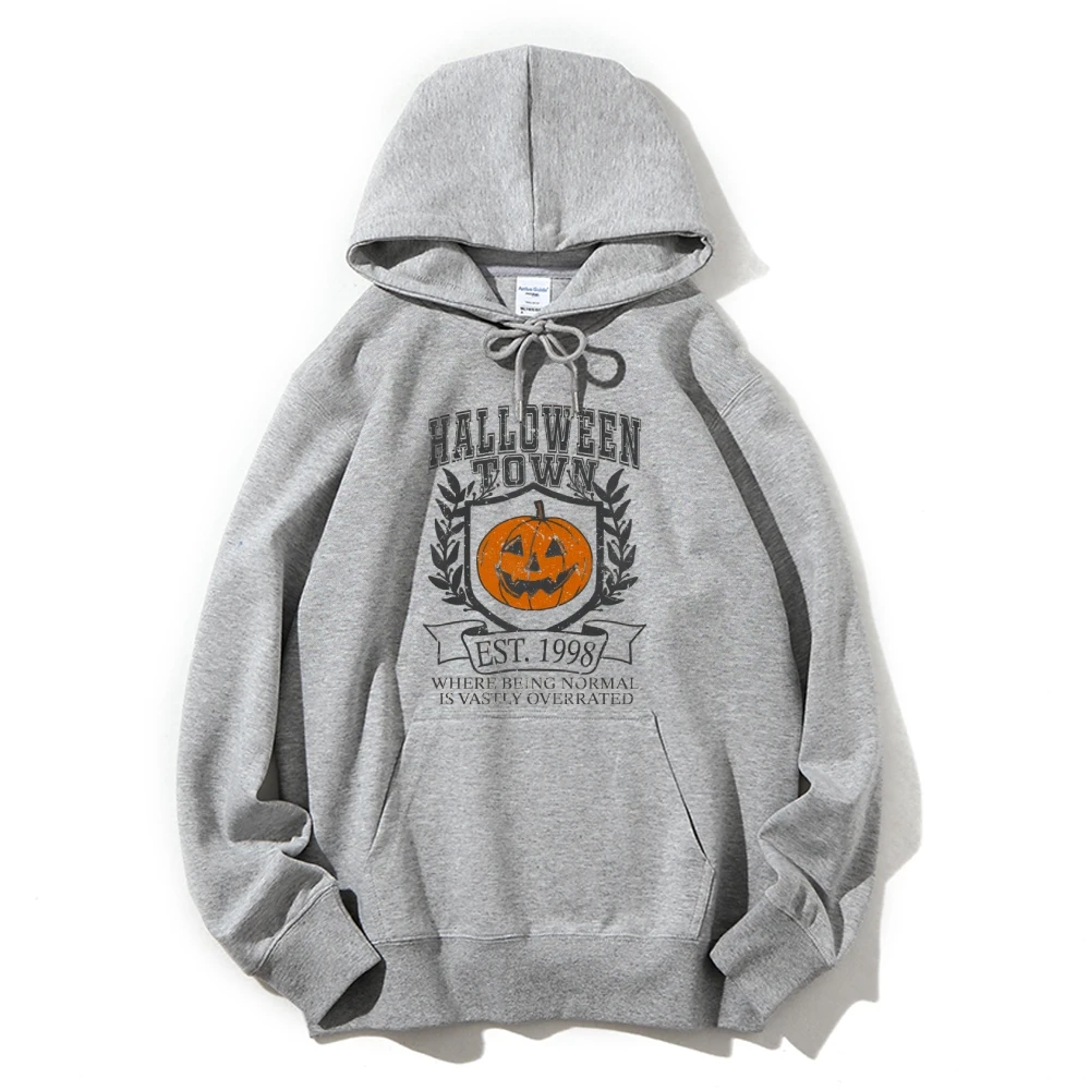 

Halloweentown University Est 1998 Hoodie Fall Pumpkin Shirt Women’s Autumn Winter Spooky Season Graphic Sweatshirt Costumes