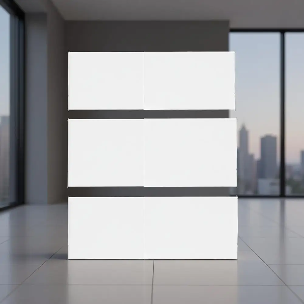 

Adjustable Tension Closet Shelves with Adhesive, 3-Pack, Extendable Dividers for Storage in Cabinets and Wardrobes