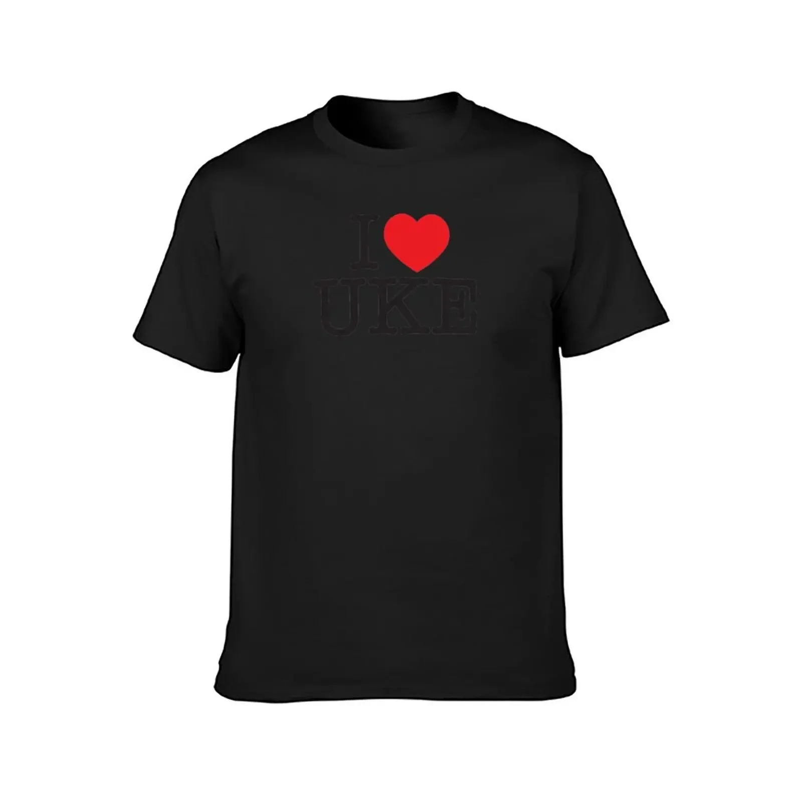 I HEART UKE - White Collection T-Shirt Blouse shirts graphic fruit of the loom mens t shirts