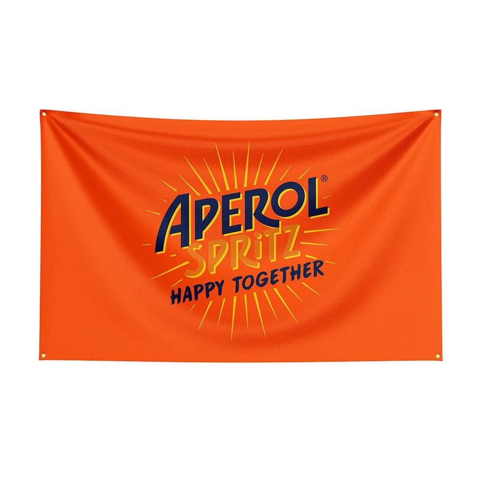 

90x150cm Aperols Flag Polyester Printed Beer Banner For Decor 1