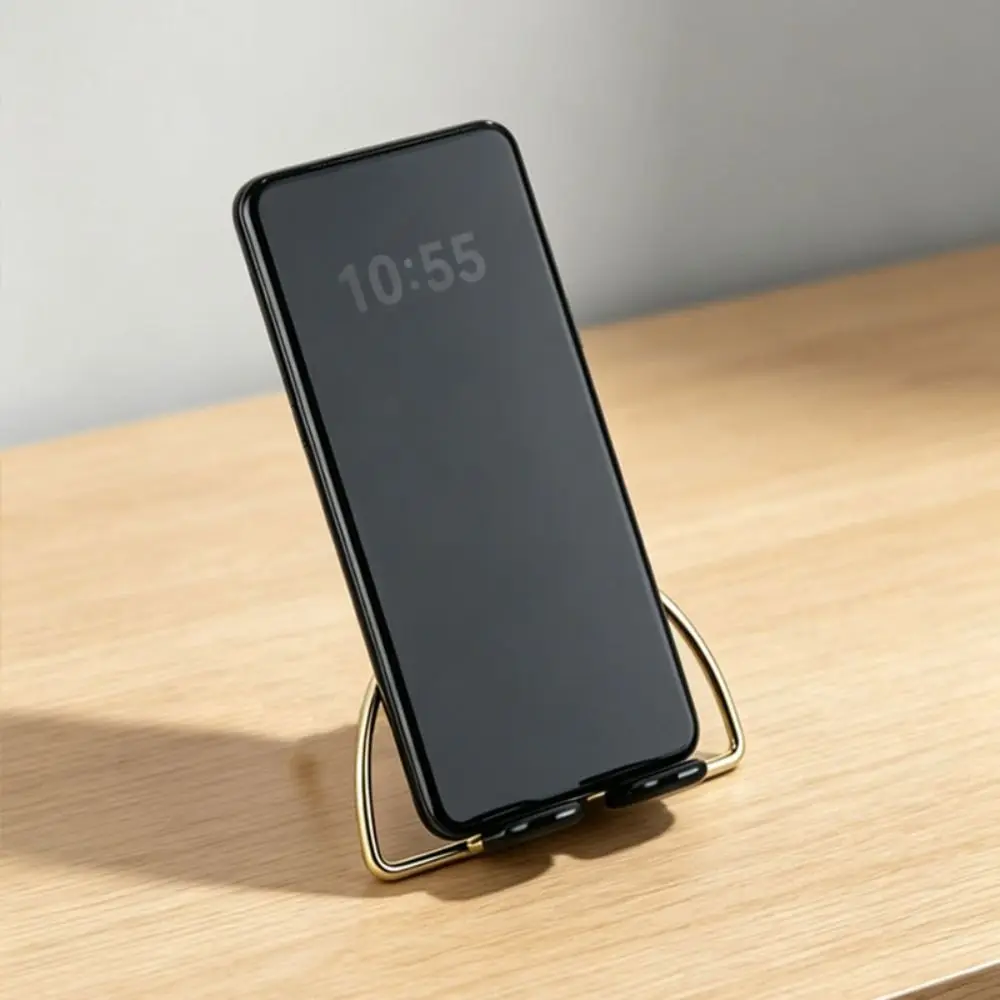 

New Metal Desktop Display Stand Portable Non-Slip Phone Tablet Holder Multi-Functional Lazy Stand Home Office