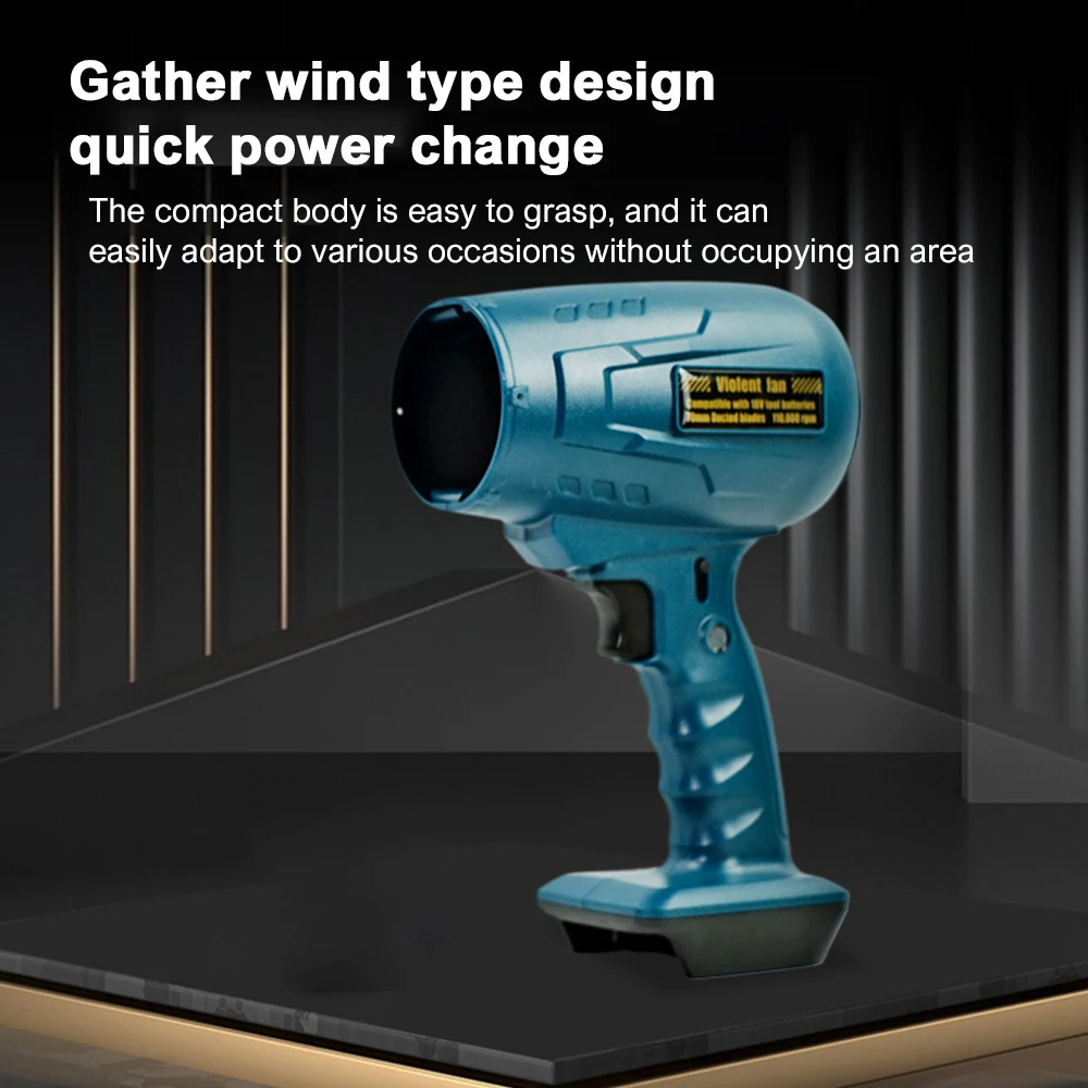 F018 منفاخ هواء قوي لميلووكي الكهربائية توربو منفاخ نفاث عنيف سيارة منفاخ مروحة نفاثة بندقية F017 F019 لديوالت/ماكيتا 21 فولت