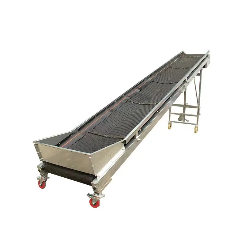 

Conveyor belt small conveyor factory direct sales lifting grain loading and unloading line conveyor