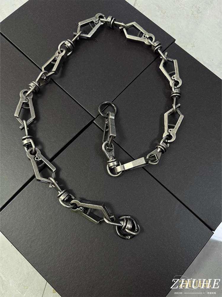 

Punk Heavy Lndustry Mechanical Trouser Chain, A Niche Design, Is A Jewelry Accessory For Men's And Women's Carnival