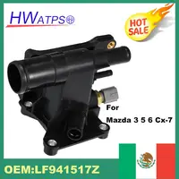 Interfaz de termostato de refrigeración, Sensor de salida de agua para Mazda 3 5 6 CX7 2.0L 2.3L 2.5L LF94-1517Z LF 941517 Z LF 9415179 Un LF94-15-179A