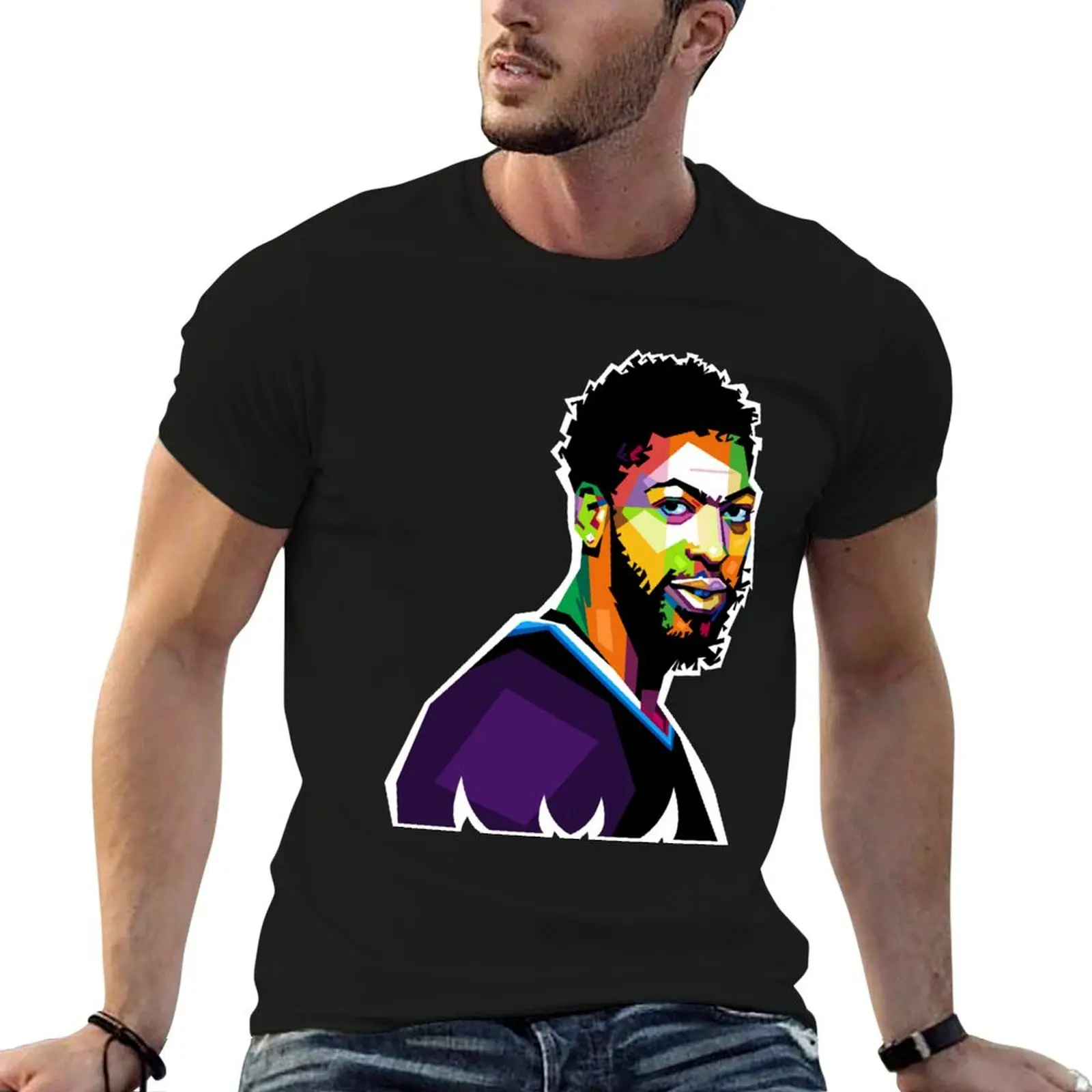 

Anthony Davis T-Shirt anime tshirt anime t shirts oversize man t shirts for men casual T-Shirt