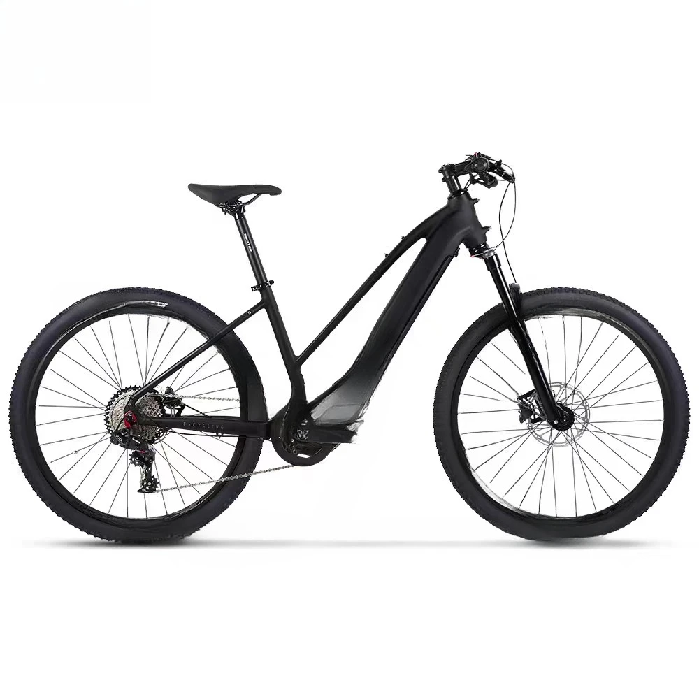Electric power bicycle oil brake radio variable 12 variable speed mountain bike Bafangzhong drive M510-48V
