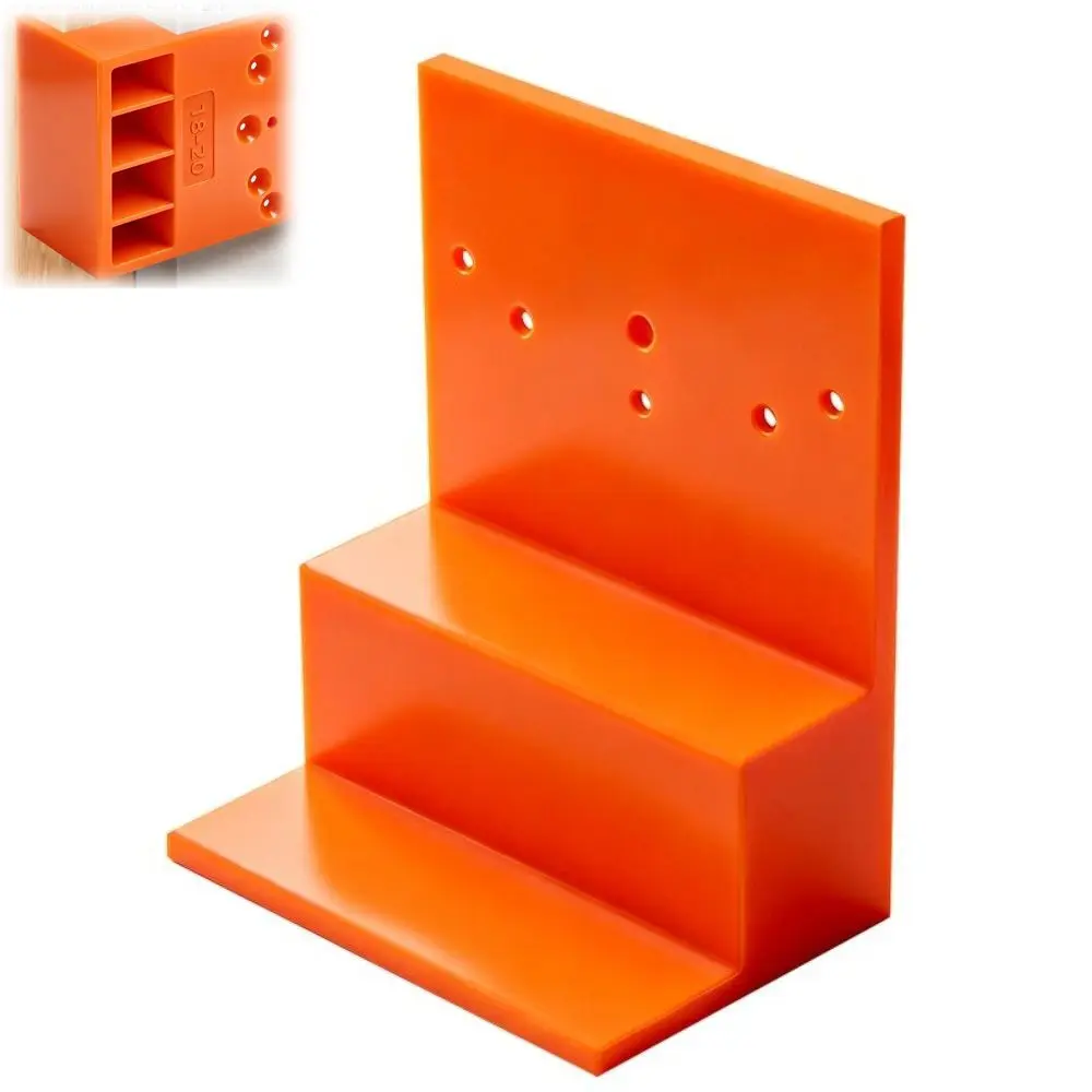 L-Shaped Cabinet Door Positioning Plate Stepped Precise Positioning Wardrobe Side Locator Door Positioning Spacer