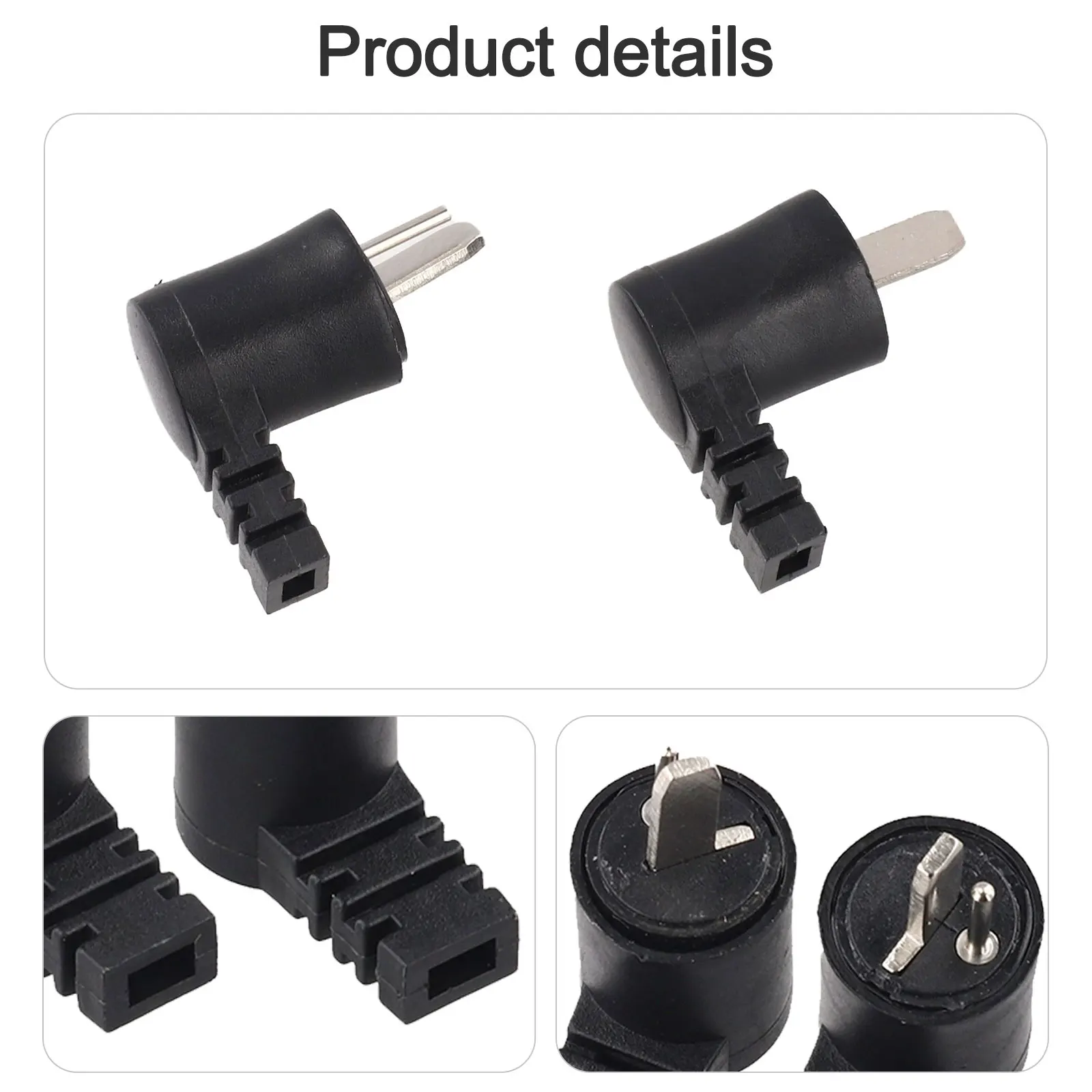 2 Pin DIN Right Angle Speaker Cable Connector Pack of 2 Screw Terminal Design for Audio and HiFi Speaker Systems