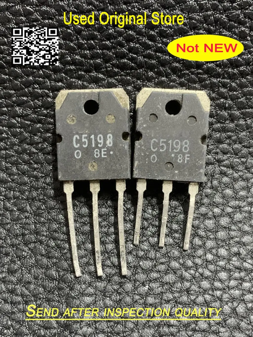 Used 10pcs A1941 C5198 2SA1941 2SC5198 TO-3P (5pair/lot) In Stock