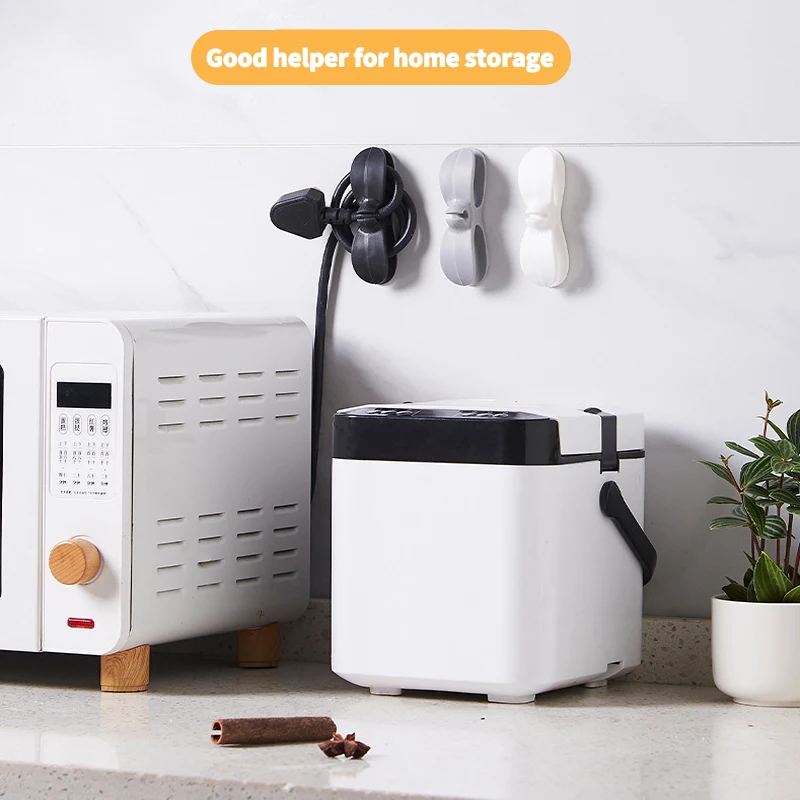 Organizador de cables para electrodomésticos de cocina, enrollador de cables y soporte de clip para freidora de aire, cafetera y otros electrodomésticos pequeños, 1/3/10 Uds.