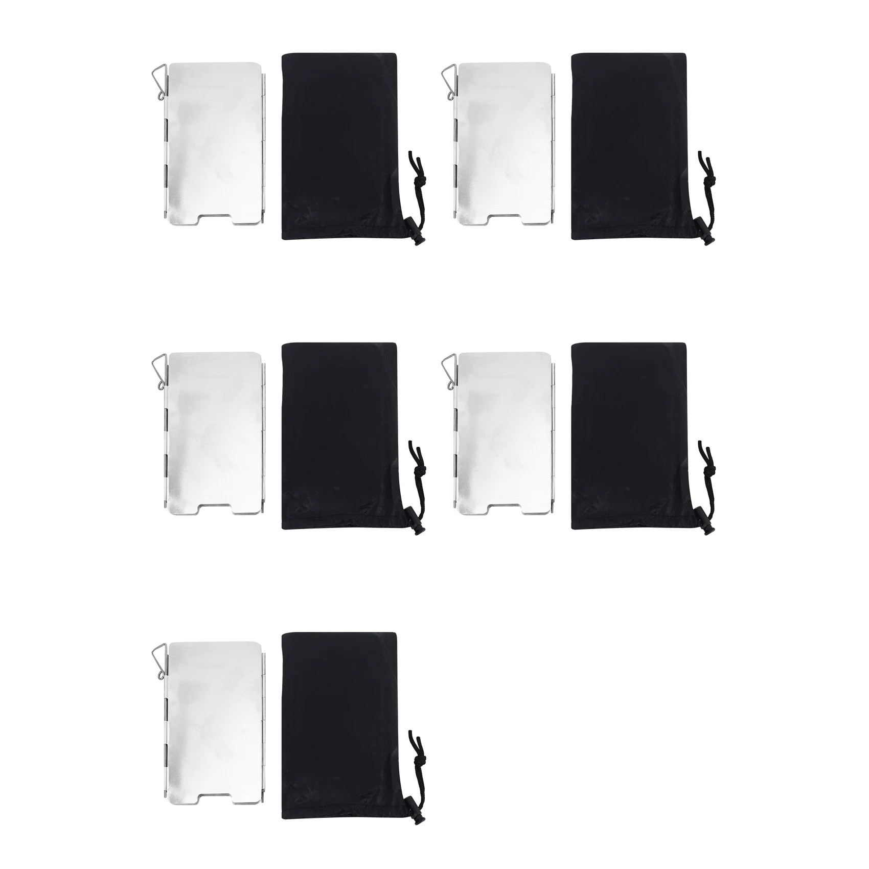 HLZS-45 Plates Foldable Outdoor Camping Cooking Cooker Gas Stove Wind Shield Screens Windshield