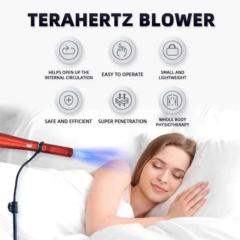 Relax Massage Blue Light Physiotherapy Migraine For Inflammation And Pain Relief Terahertz Frequency Device Iteracare Blower THZ