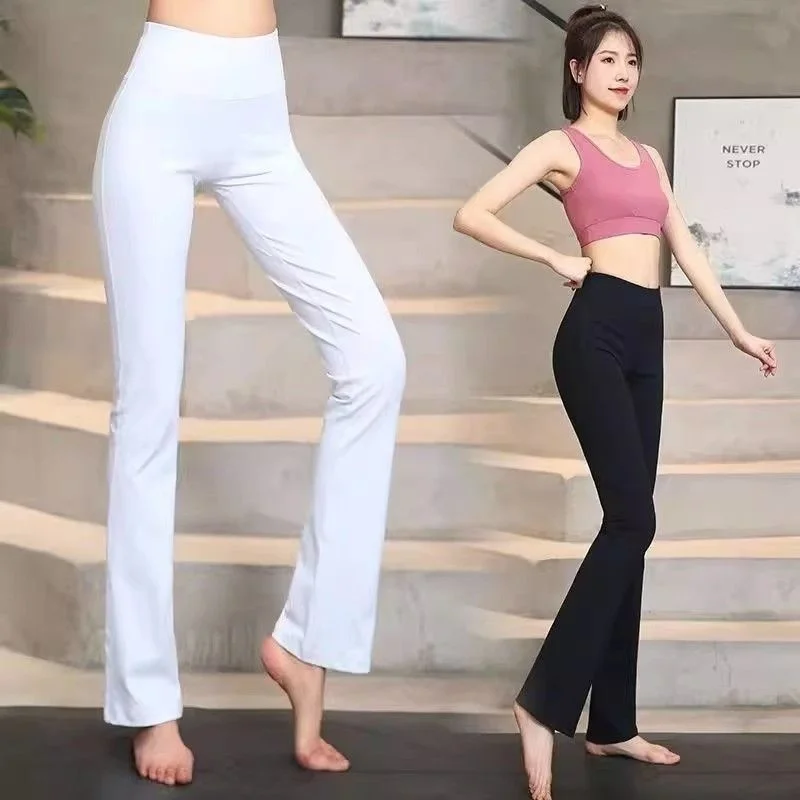 Pantaloni da yoga Palestra Donna Taglia Aderente Contrrazione Grafica Cinched Tintura Leggings-Abbigliamento per la casa a vita alta Loungewear Nozioni di base Bellissimo