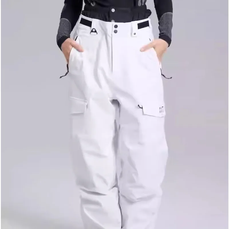 

STLF Snowboarding and Skiing Pants Three-layer Fully Taped Waterproof and Breathable Fabric Ski Suit Wear-resistant Sports Pants