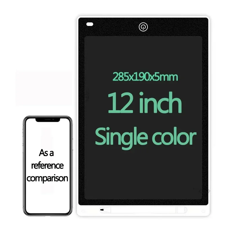 10/12/Zoll LCD-Schreibtafel Zeichenbrett Kinder Graffiti Skizzen block Spielzeug Handschrift Tafel magische Zeichenbrett Kind Spielzeug Geschenk – Detail 8