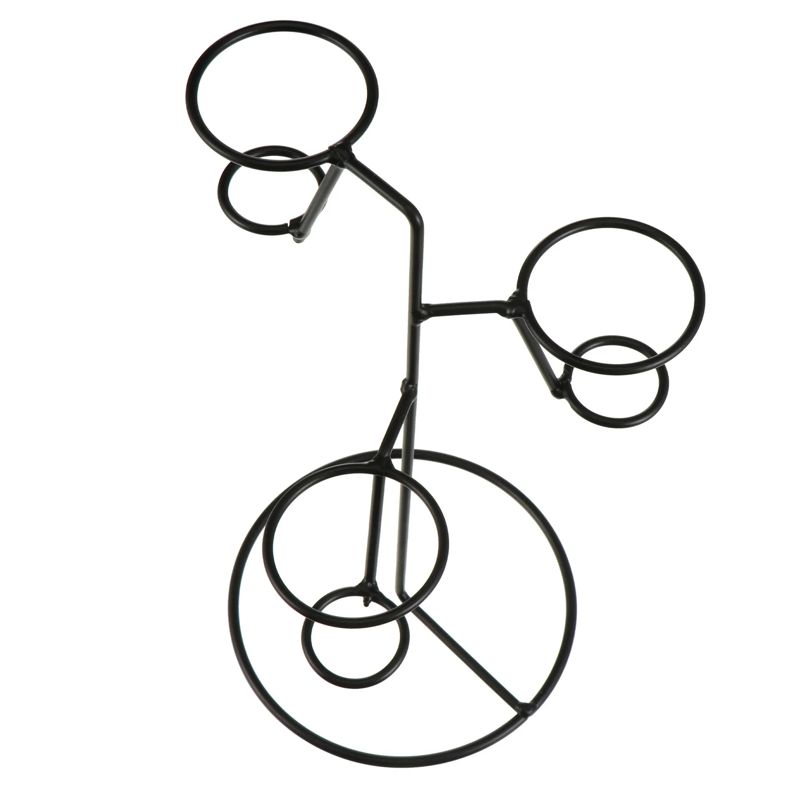 Ice Cream Rack Iron Art Cone Holder Party Stand Simple Ice Cream Display Rack for Food Snacks Iron Art Cone Holder