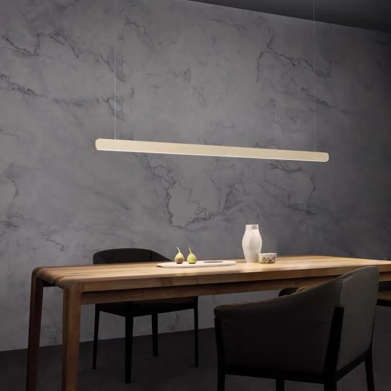 Italian minimalist restaurant pendant light, high-end coffee shop bar counter, long living room, bedroom lighting pendant light