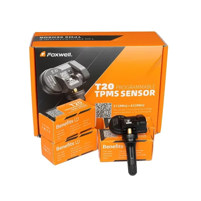 Foxwell T20 Sensoren TPMS Bandenspanningssensor 315/433MHz voor Foxwell TPMS Tool Programmering Monitoring Systeem van Bandenspanning
