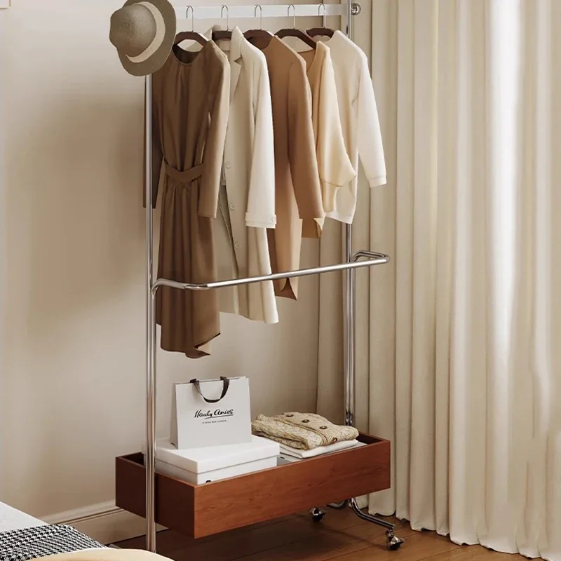 AA Floor French Coat Racks Minimalist Vintage Bedroom Nordic Coat Racks Modern Living Room