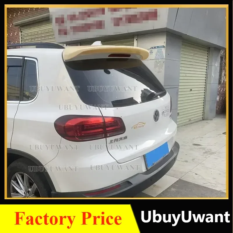 

For Volkswagen VW Tiguan Spoiler 2009-2016 ABS Carbon fiber Styling Carbon Spoiler Wing Trunk Lip Boot Cover Car Styling