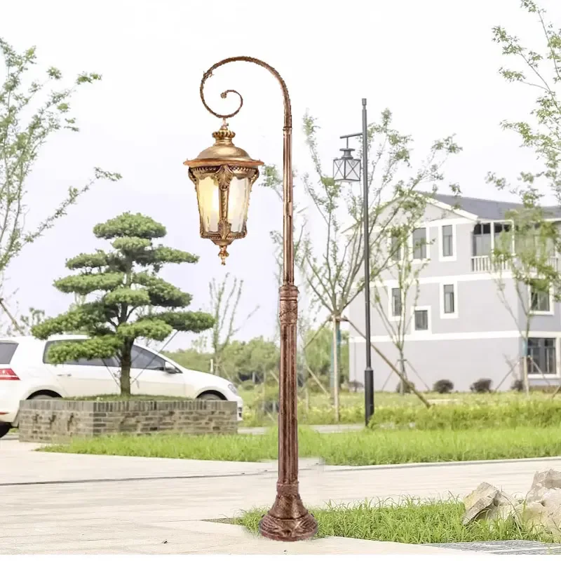 Ultra Bright LED Outdoor Waterproof Lawn Light Retro Garden Lighting for Home Courtyard Pathway Illumination