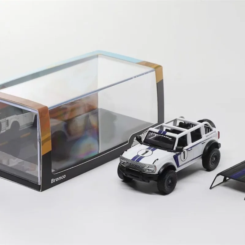 Shadow Pro 1/64 Bronco Limit Legering Speelgoed Motorvoertuig Diecast Metaal Model Geschenken