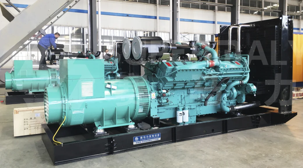 Gerador diesel Prime Power 1000kw1250kva com motor Cummins