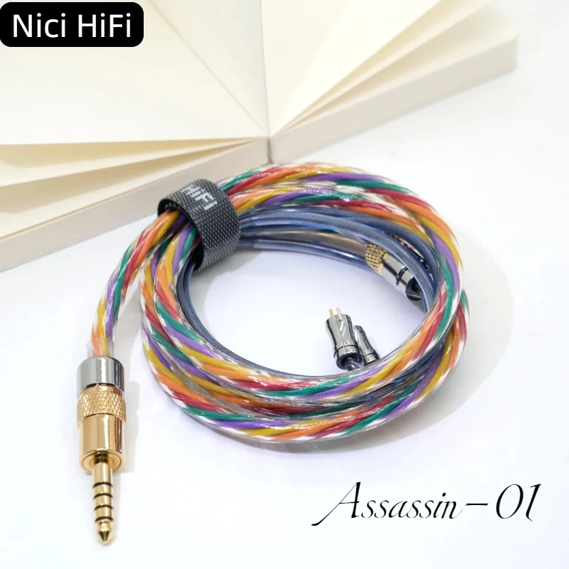Nici HiFi-41 DIY Litz-Upgrade-Kabel mit 0,78 mm 2-Pin/MMCX/IE900