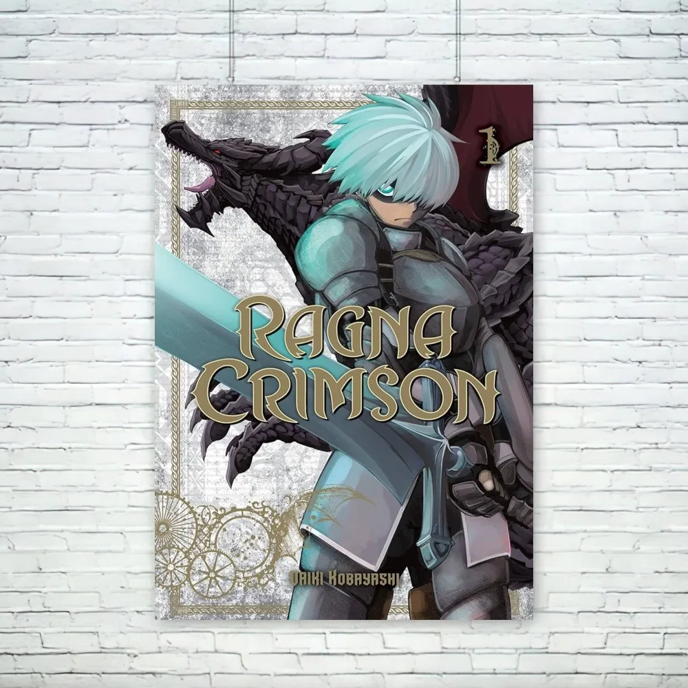 Bilibili Anime Ragna Crimson Poster Wall Pictures For Living Room Fall Decor