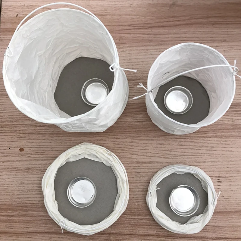 4pcs DIY White Straight Paper  - Xmas Outdoor Lighting Decorations review and price
