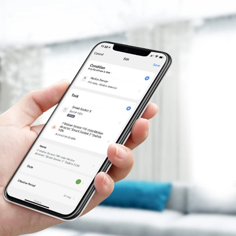 Ipiip Tuya Wifi مستشعر الأشعة تحت الحمراء البشري للهواتف الذكية التي تعمل بالبطارية تطبيق الهاتف المحمول إنذار لاسلكي PIR محس