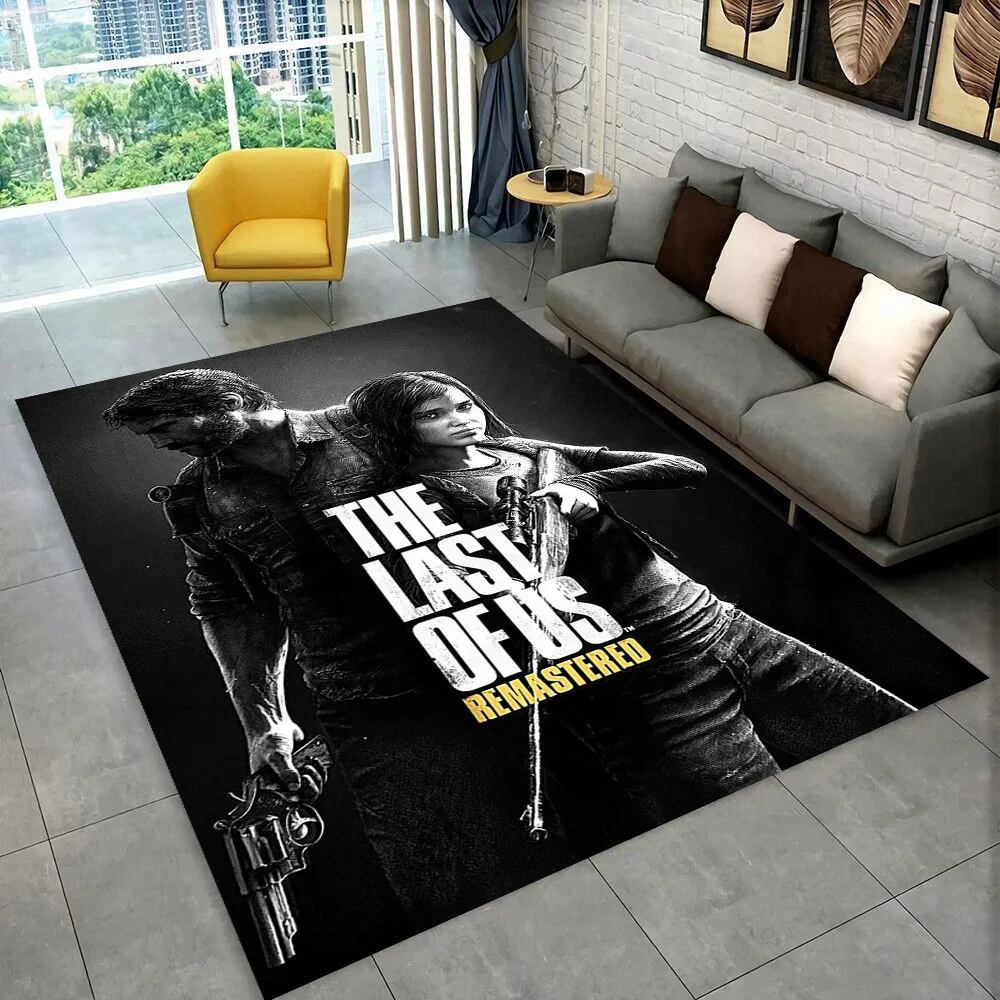 The Last of Us Horror TV Game Pedro  Area Rug,Carpet for Home Living Room Bedroom Sofa Doormat Decor,kid play Non-slip Floor Mat