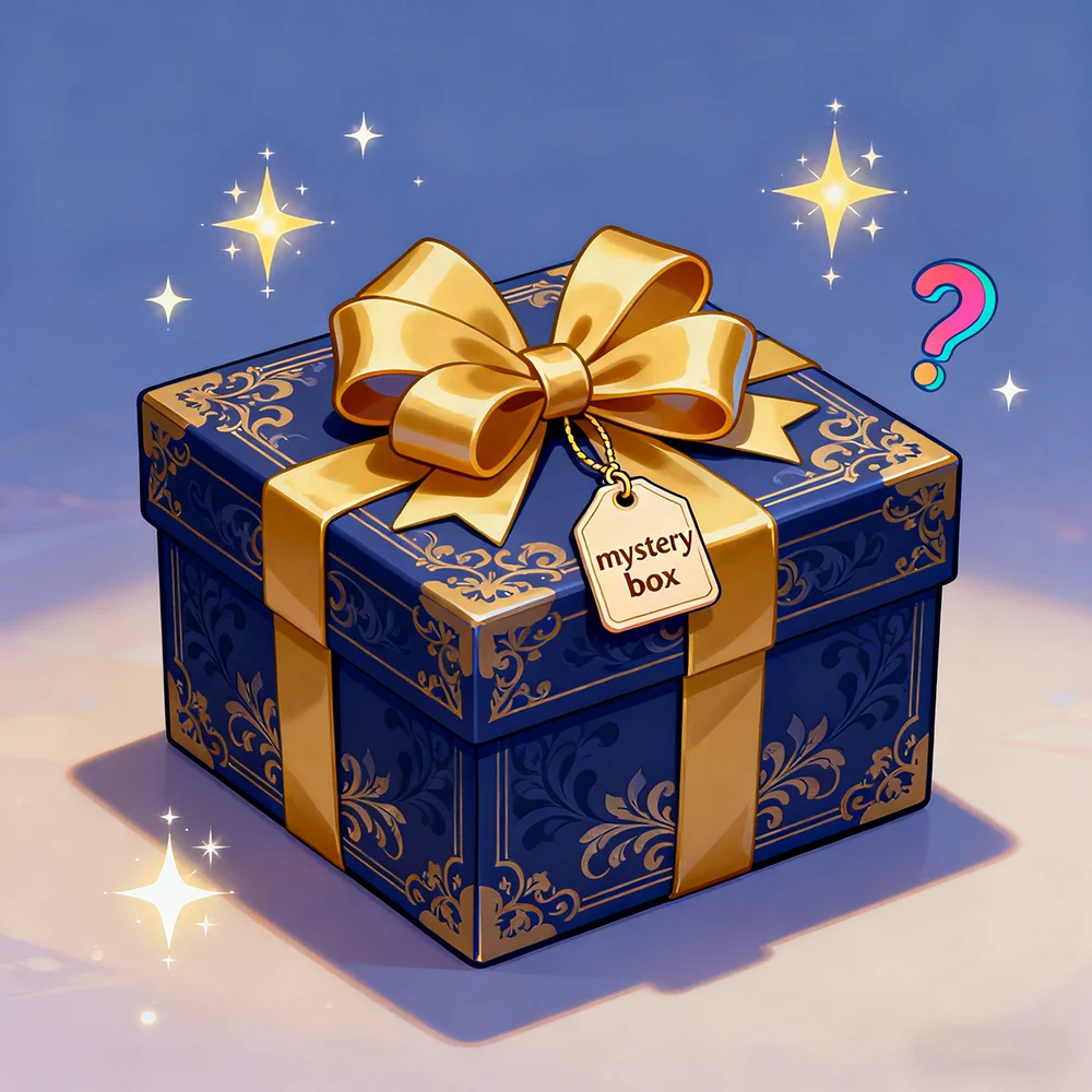 

Несколько товаров случайно отправлены. Все загадочные подарки случайно распределенные и каждый подарок содержит один предмет.