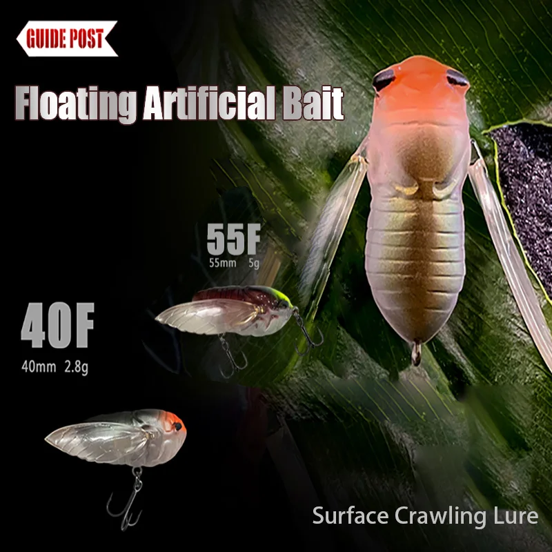 guia-post-2025-nova-superficie-chenwu-rastejando-isca-40-55mm-28-5g-simulado-cicada-preta-isca-dura-para-agua-doce