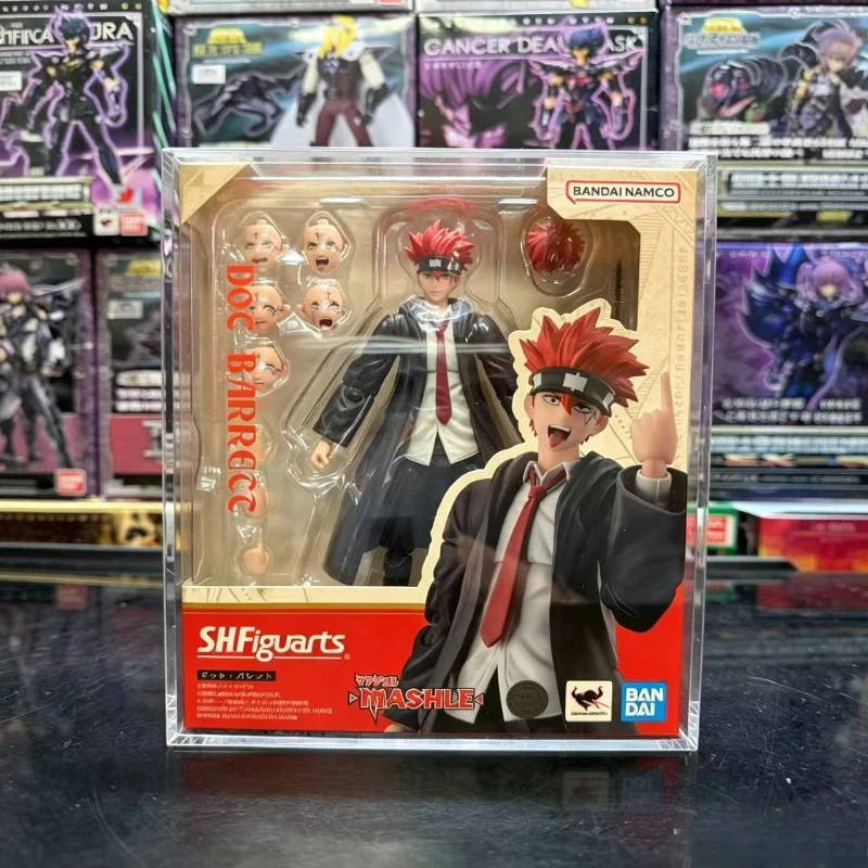 

Bandai Original Genuine Figure Mashle: Magic and MusclesModel Kit SHF Dot Barret Collection Model Anime Action Figure Boys Toys