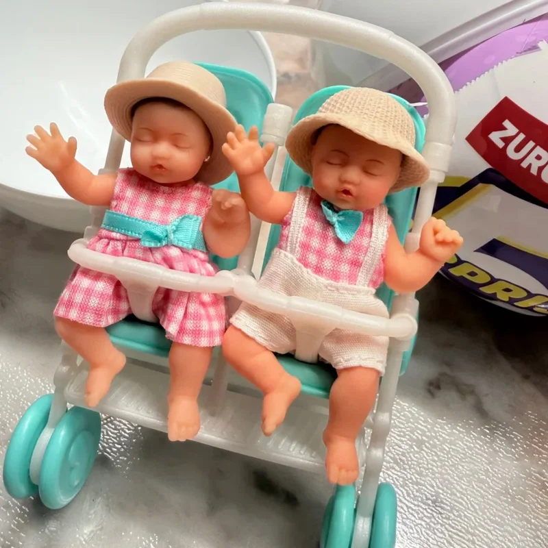 Zuru 5 Surprise My Mini Baby Series 2 Silicone Doll Blind Box Surprise Ball Pretend Play Collectible Toy For Collectors view 6