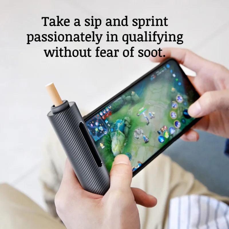 Car Portable Ashtray Lazy people free bomb special suck ashtray straw cup does not fall ashtray