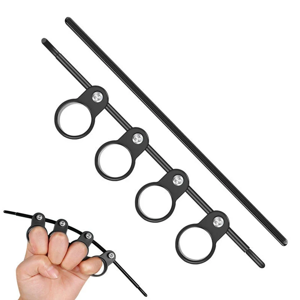 Guitar Training Kit Finger Training ABS Stretcher Tension Grip 1 Pcs 30g(approx.) Adjustable Black Expand Fingers