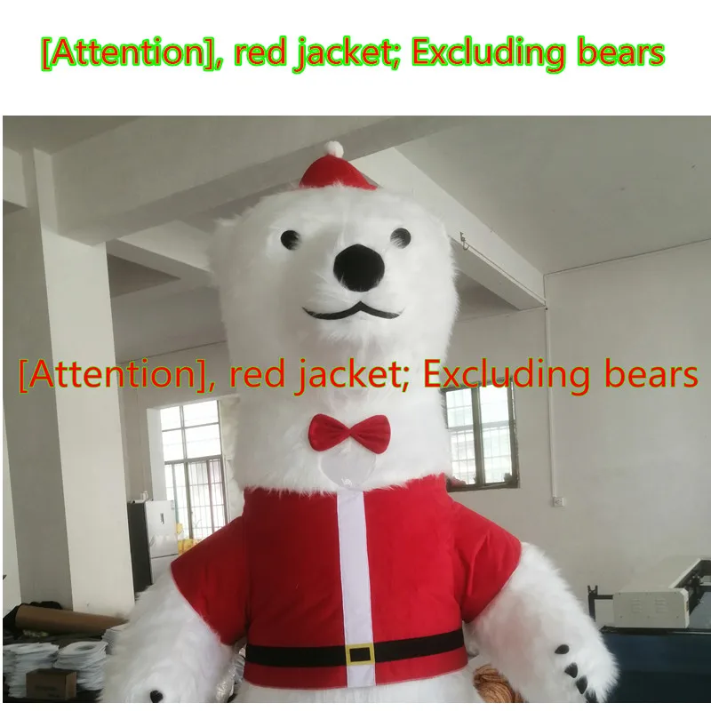 Inflatable accessories, battery vest, vest, bow shoe cover, polar bear, giant panda, gorilla, rabbit, cow, cartoon doll, inflata