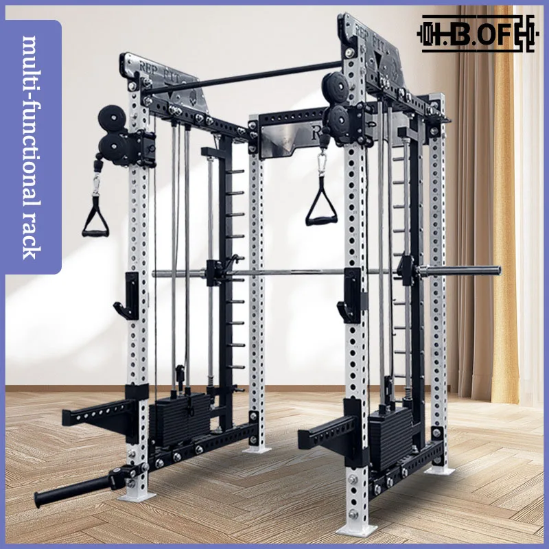 Fitness Center Multifunctional Flying Bird Smith Comprehensive Training Bench Press Multifunctional Training Stand
