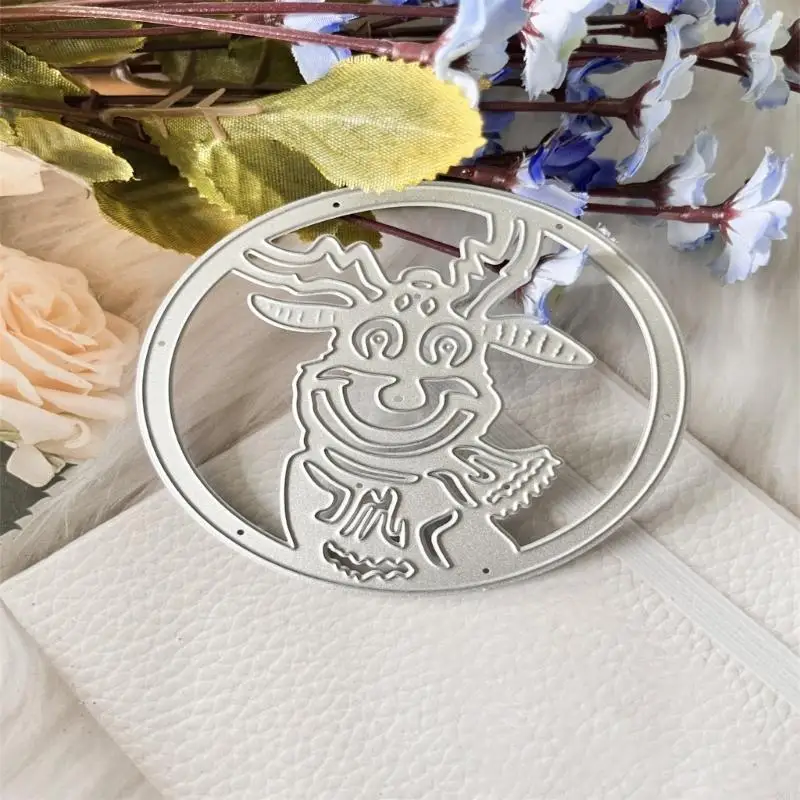 Christmas Theme Die Cut Embossing Cutting Dies Templates for Card Making Photo Album Decoration Carbon Steel Die Cut X3UC