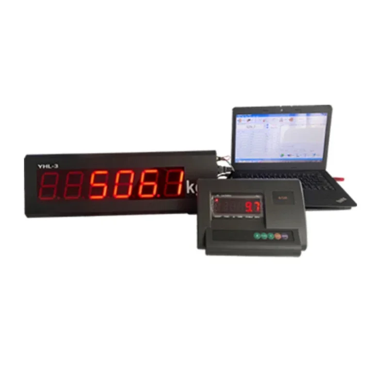 Full floor scale kit with A12 indicator RS232 port 3inch big display and scale software