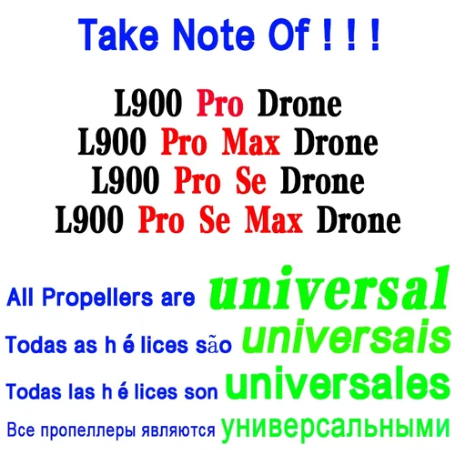 Imagen 2 del producto Hélices originales para Dron LYZRC L900 ProSe L900 4K, accesorios profesionales para Dron, cuchillas de hoja de arce L900, hélices de repuesto