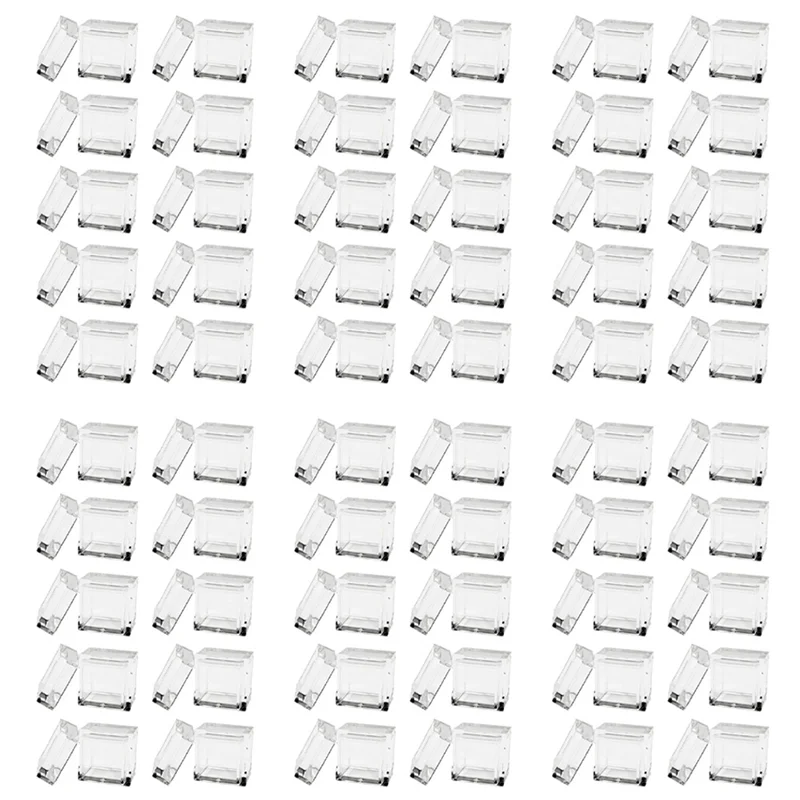 

AC23-60Pcs Acrylic Box Trays For 0.39Inch 10Mm Elements Cubes Clear Case Periodic Table Bracket For Elements Collections