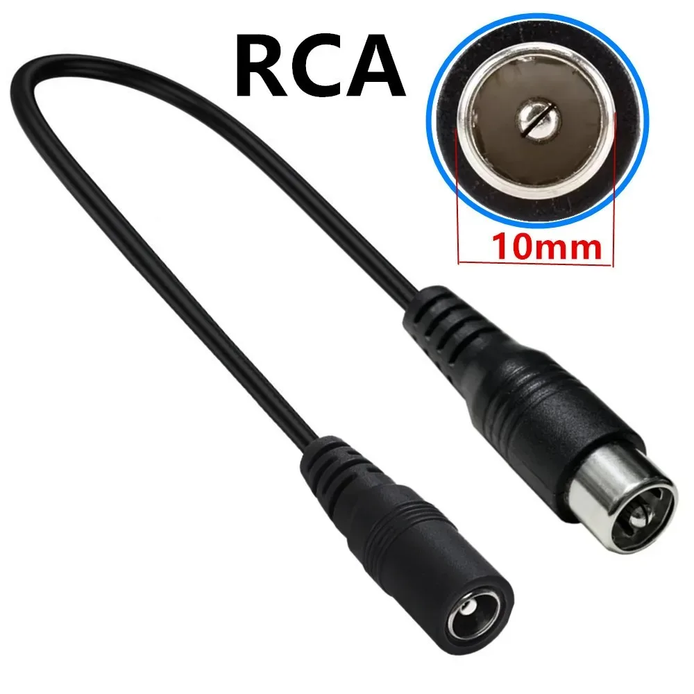 DC 5.5X2.1 To M12 M16 3Pin XLR RCA IEC 3P 8016 Charging Cable Adapter For Scooter Electric Bike Charger Connection Accessories