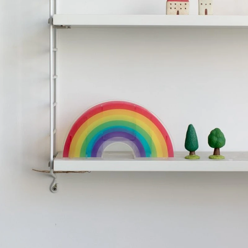 Arco-íris Home Office Papelaria Caixa De Armazenamento, Pen Holder, Rack Organizadores