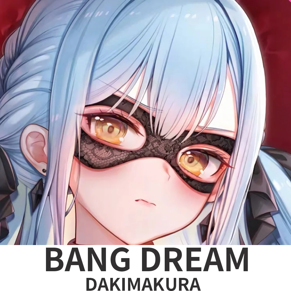 Dakimakura BanG Dream Togawa Sakiko funda para almohada, funda de cojín de Anime